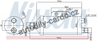 Vysoušeč klimatizace NISSENS 95354 Vysoušeč klimatizace NISSENS 95354