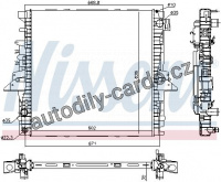 Chladič motoru NISSENS 64333 Chladič motoru NISSENS 64333