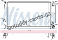 Chladič motoru NISSENS 646843 Chladič motoru NISSENS 646843