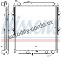 Chladič motoru NISSENS 646848 Chladič motoru NISSENS 646848