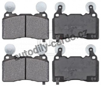 Sada brzdových destiček A.B.S 35051 Sada brzdových destiček A.B.S 35051