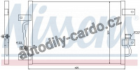 Chladič klimatizace NISSENS 94692 Chladič klimatizace NISSENS 94692