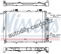 Chladič motoru NISSENS 62691A