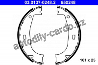 Sada brzdových čelistí ATE 03.0137-0248 (AT 650248)