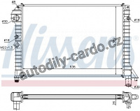 Chladič motoru NISSENS 65517
