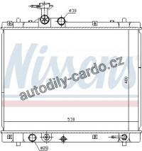 Chladič motoru NISSENS 69402 Chladič motoru NISSENS 69402