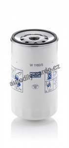 Olejový filtr MANN W1160/5 (MF W1160/5) - FORD Olejový filtr MANN W1160/5 (MF W1160/5) - FORD