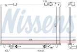Chladič motoru NISSENS 647451