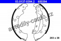 Sada brzdových čelistí ATE 03.0137-0394 (AT 650394)