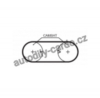 Rozvodový řemen GATES (GT 5417XS) - LOTUS, MG, ROVER Rozvodový řemen GATES (GT 5417XS) - LOTUS, MG, ROVER