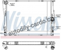 Chladič motoru NISSENS 60786A