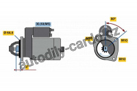 Startér BOSCH (BO 0986022810)