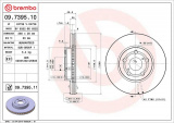Brzdový kotouč BREMBO 09.7395.10 - TOYOTA