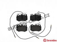 Sada brzdových destiček BREMBO P61041 - CITROËN Sada brzdových destiček BREMBO P61041 - CITROËN