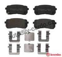 Sada brzdových destiček BREMBO P30080 - HYUNDAI, KIA Sada brzdových destiček BREMBO P30080 - HYUNDAI, KIA