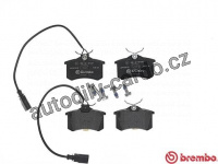 Sada brzdových destiček BREMBO P85101 - AUDI Sada brzdových destiček BREMBO P85101 - AUDI