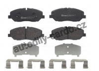 Sada brzdových destiček BREMBO P30084 - HYUNDAI Sada brzdových destiček BREMBO P30084 - HYUNDAI