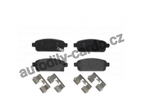 Sada brzdových destiček BREMBO P59078 Sada brzdových destiček BREMBO P59078