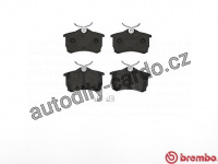 Sada brzdových destiček BREMBO P28030 - HONDA Sada brzdových destiček BREMBO P28030 - HONDA