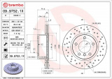 Brzdový kotouč BREMBO 09.9752.1X