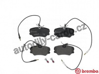 Sada brzdových destiček BREMBO P61050 - PEUGEOT Sada brzdových destiček BREMBO P61050 - PEUGEOT