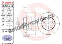 Brzdový kotouč BREMBO 08.C656.11