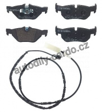 Sada brzdových destiček BREMBO P06105 - BMW Sada brzdových destiček BREMBO P06105 - BMW