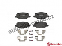 Sada brzdových destiček BREMBO P23089 - ALFA ROMEO Sada brzdových destiček BREMBO P23089 - ALFA ROMEO