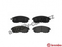 Sada brzdových destiček BREMBO P56021 - NISSAN Sada brzdových destiček BREMBO P56021 - NISSAN