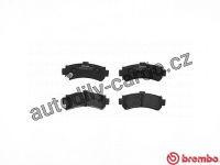 Sada brzdových destiček BREMBO P56035 - NISSAN Sada brzdových destiček BREMBO P56035 - NISSAN