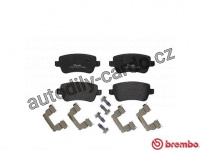 Sada brzdových destiček BREMBO P23102 - FIAT Sada brzdových destiček BREMBO P23102 - FIAT