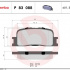 Sada brzdových destiček BREMBO P83088 - TOYOTA Sada brzdových destiček BREMBO P83088 - TOYOTA