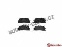 Sada brzdových destiček BREMBO P83088 - TOYOTA Sada brzdových destiček BREMBO P83088 - TOYOTA