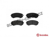 Sada brzdových destiček BREMBO P56039 - NISSAN Sada brzdových destiček BREMBO P56039 - NISSAN