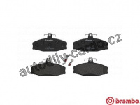 Sada brzdových destiček BREMBO P85022 - ŠKODA Sada brzdových destiček BREMBO P85022 - ŠKODA