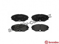 Sada brzdových destiček BREMBO P56045 - INFINITI, NISSAN Sada brzdových destiček BREMBO P56045 - INFINITI, NISSAN