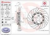 Brzdový kotouč BREMBO 09.9764.23