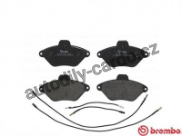 Sada brzdových destiček BREMBO P61053 - CITROËN Sada brzdových destiček BREMBO P61053 - CITROËN