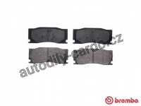 Sada brzdových destiček BREMBO P36023 - JAGUAR Sada brzdových destiček BREMBO P36023 - JAGUAR