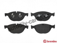 Sada brzdových destiček BREMBO P36025 - JAGUAR Sada brzdových destiček BREMBO P36025 - JAGUAR