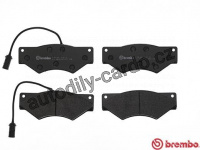 Sada brzdových destiček BREMBO PA6007 - IVECO Sada brzdových destiček BREMBO PA6007 - IVECO