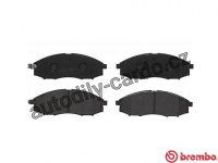 Sada brzdových destiček BREMBO P56049 - NISSAN Sada brzdových destiček BREMBO P56049 - NISSAN
