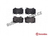 Sada brzdových destiček BREMBO P83108 Sada brzdových destiček BREMBO P83108