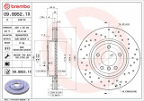 Brzdový kotouč BREMBO 09.8952.1X