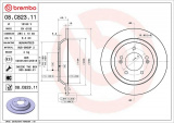 Brzdový kotouč BREMBO 08.C823.11