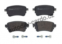 Sada brzdových destiček BREMBO P61133 Sada brzdových destiček BREMBO P61133