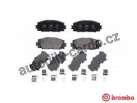 Sada brzdových destiček BREMBO P83141 - DAIHATSU, TOYOTA Sada brzdových destiček BREMBO P83141 - DAIHATSU, TOYOTA