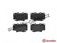 Sada brzdových destiček BREMBO P83025 - TOYOTA Sada brzdových destiček BREMBO P83025 - TOYOTA