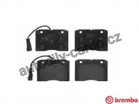 Sada brzdových destiček BREMBO PA6020 - IVECO