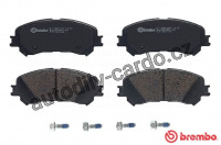Sada brzdových destiček BREMBO P68067 - RENAULT